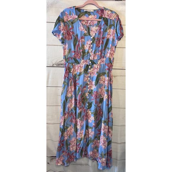 Rusttydustty Floral Dress Size XL - Picture 1 of 6